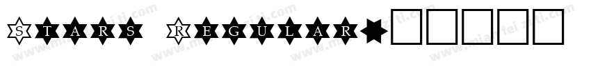 Stars Regular字体转换